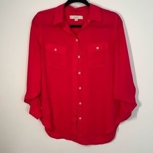 Like new button down top / blouse